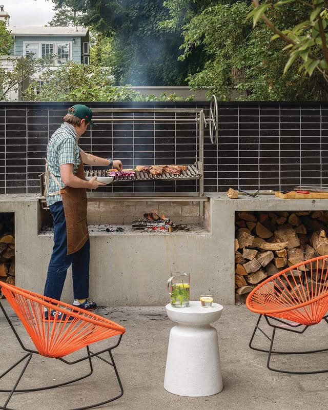 Top 8 Big Green Egg Outdoor Kitchen Inspirations 7 The Farmhouse Backyard Grillhouse