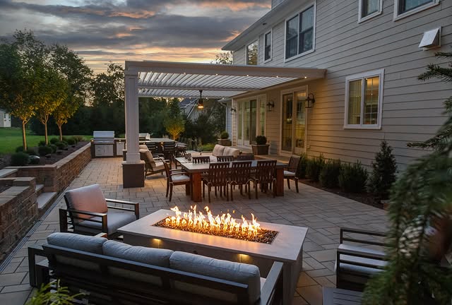 Turn Your Backyard Into A Pizzeria: 17 Outdoor Kitchen With Pizza Oven Ideas 17 The Outdoor Dining Pavilion