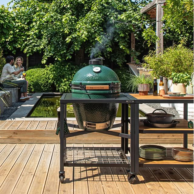 Top 8 Big Green Egg Outdoor Kitchen Inspirations 3 The Poolside Bbq Lounge