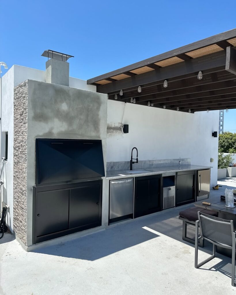 10 Outdoor Kitchens Around The World: Design Ideas From Every Culture 8 Argentinian Style Parrilla Grill Outdoor Kitchen