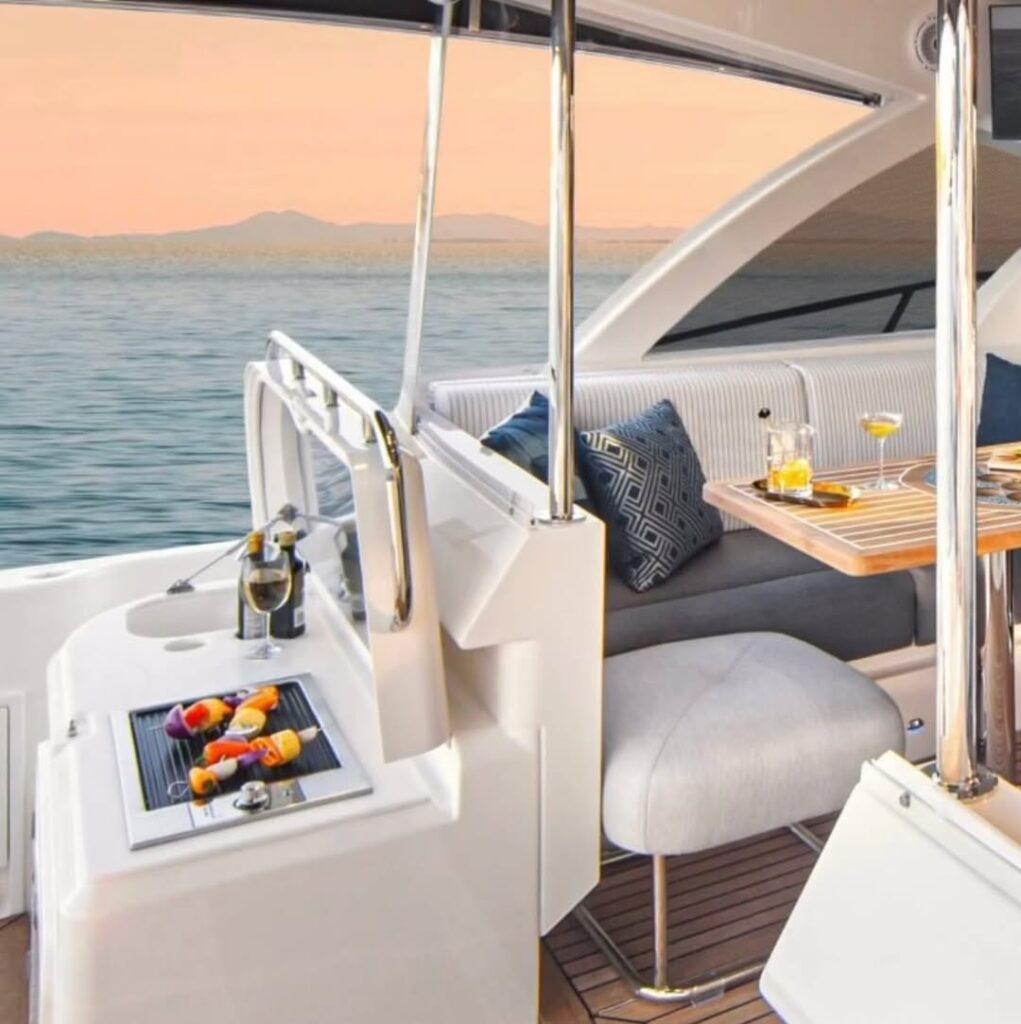 Grills Ahoy! Your Yacht Grilling Guide 2 Built In Bbq Grill For Yacht Grilling