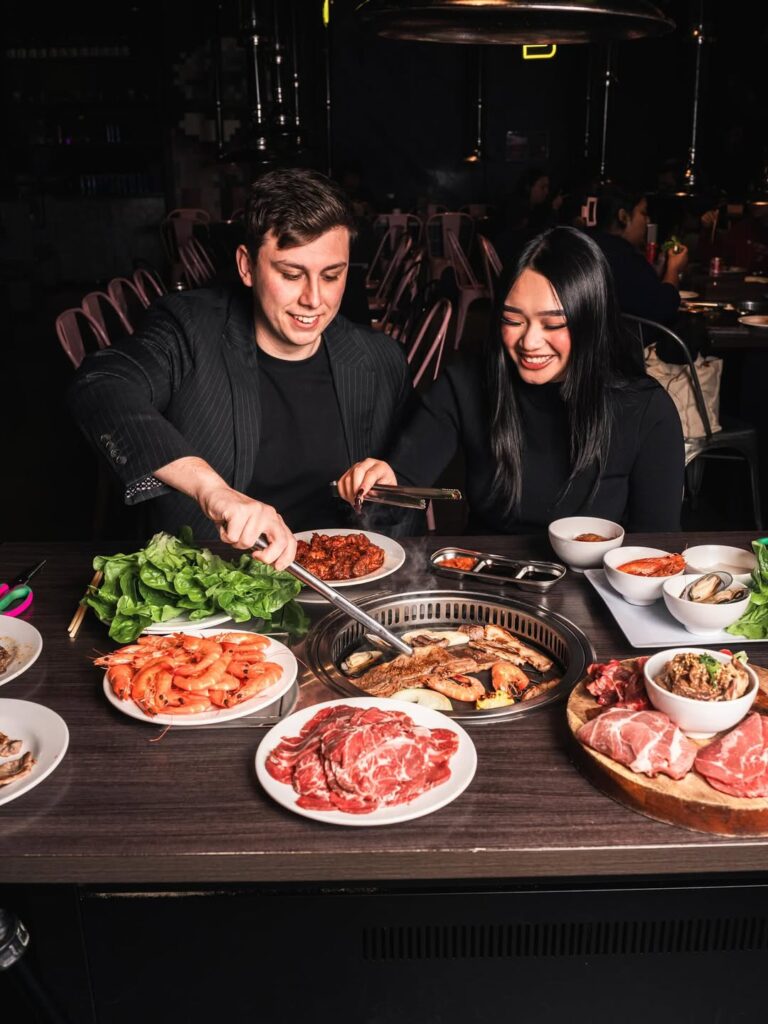 21 Exotic Korean Bbq Recipes You Need To Try This Weekend 1 Couple Eating At A Korean Restaurant With Korean Bbq