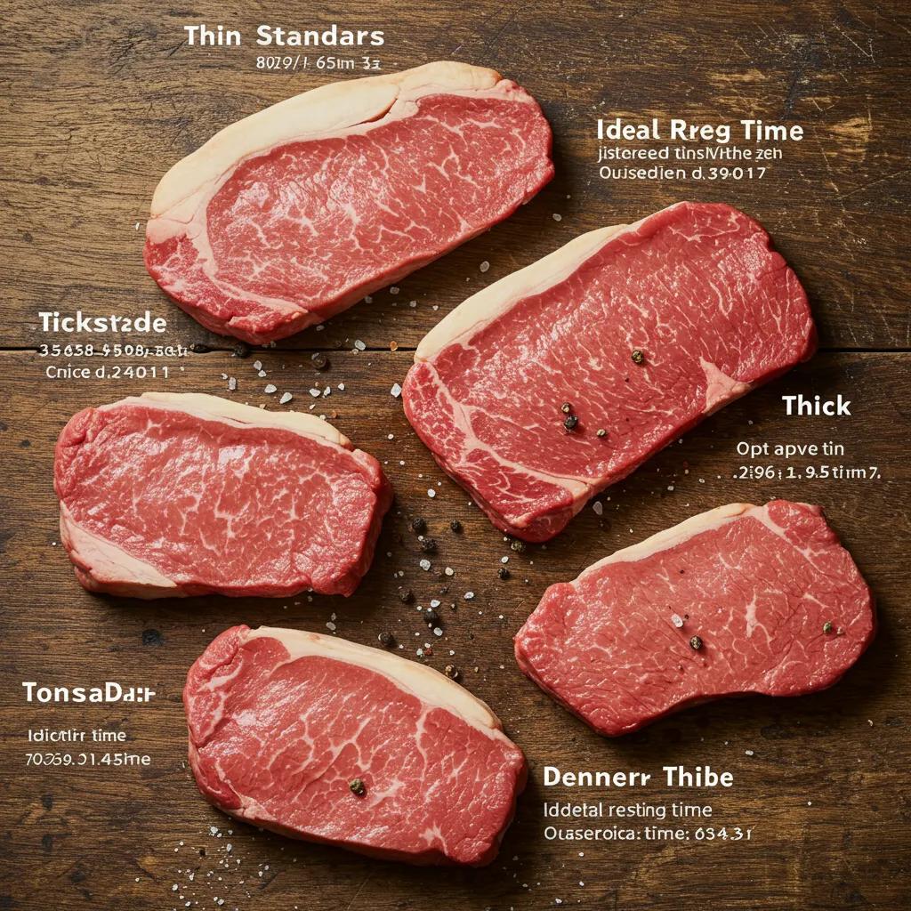 Resting Steak To Get Rich Juices And Great Flavor