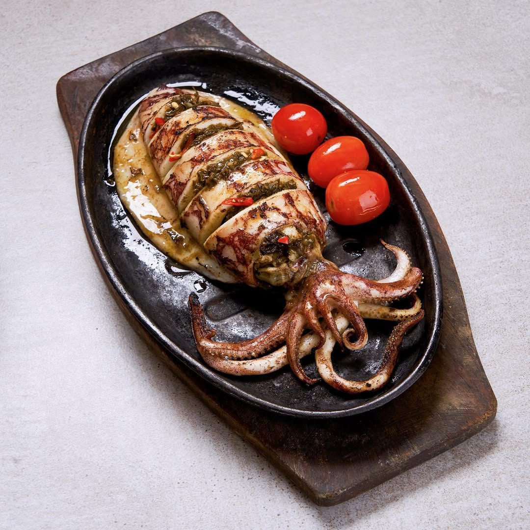 easy grilled squid recipe