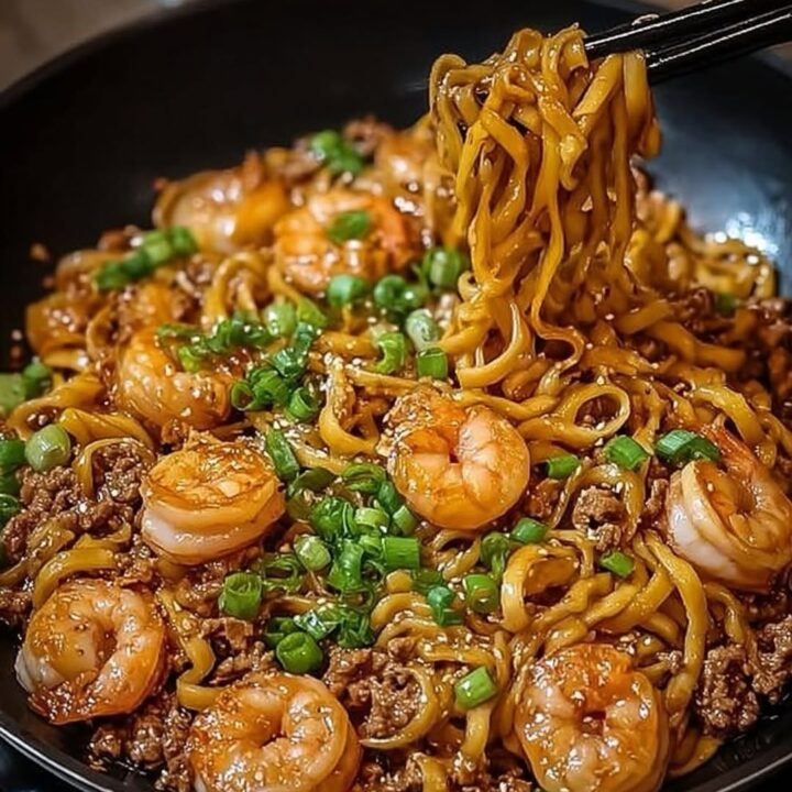 Easy Shrimp And Noodle Stir Fry Recipe