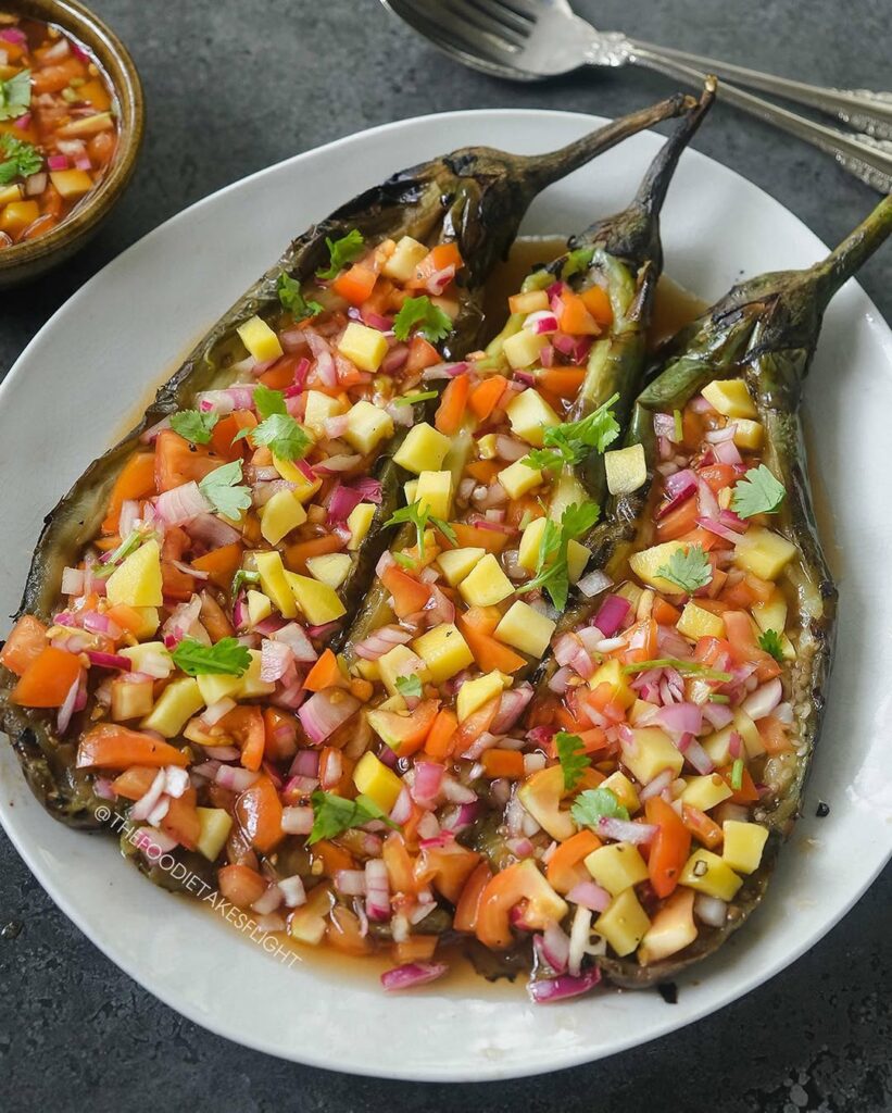 What To Serve With Pork Liempo: 12 Delicious Pairings 4 Ensaladang Talong Roasted Eggplant