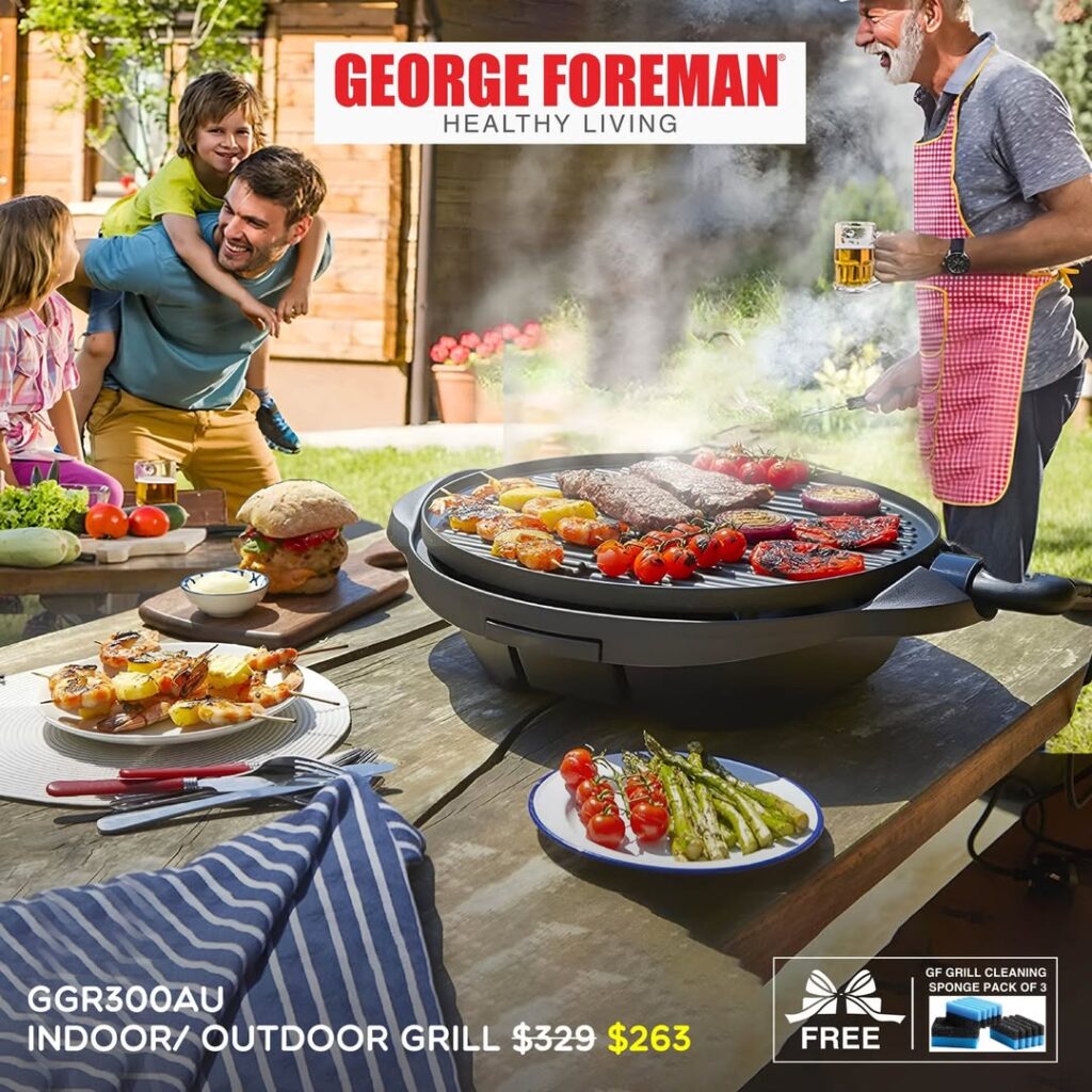 Best Portable Grills For Rv Life And Travel Adventures 4 George Foreman Indoor Outdoor Electric Grill