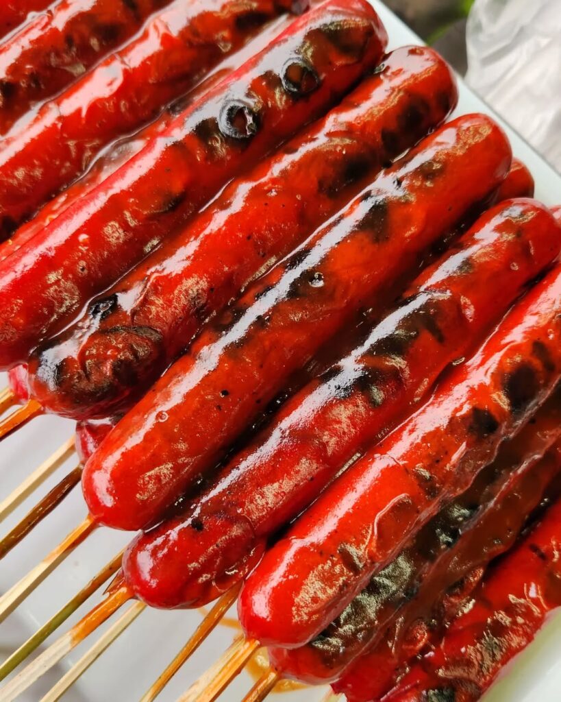 Grilled Hot Dogs