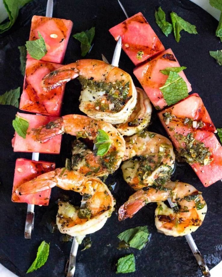 Grilled Shrimp Skewers