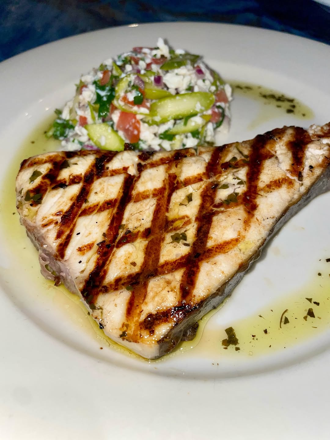 grilled swordfish recipe with fresh ginger and lime