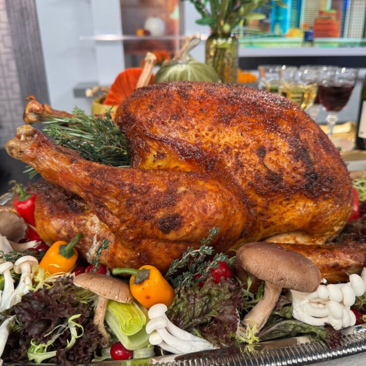 Grilled Turkey For Thanksgiving