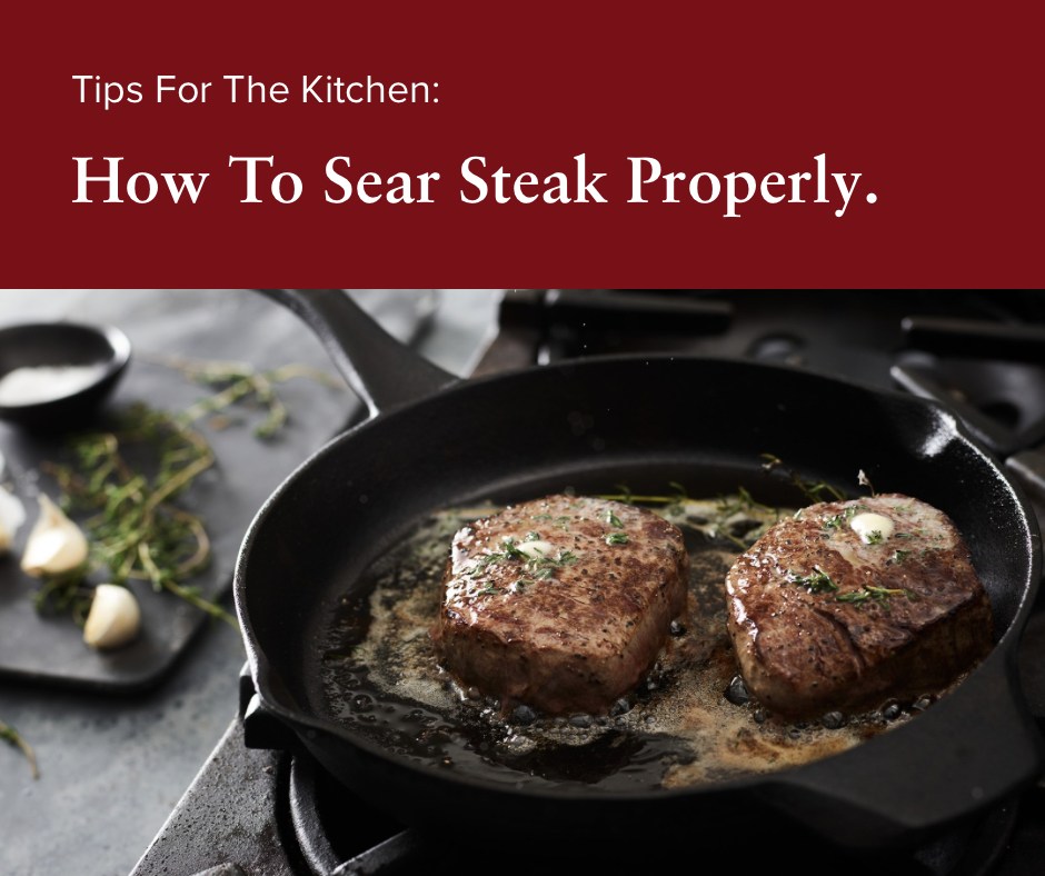 How To Season, Sear, And Grill Steak For Restaurant-Quality Flavor 3 How To Master The Sear When It Comes To Grilling Steak