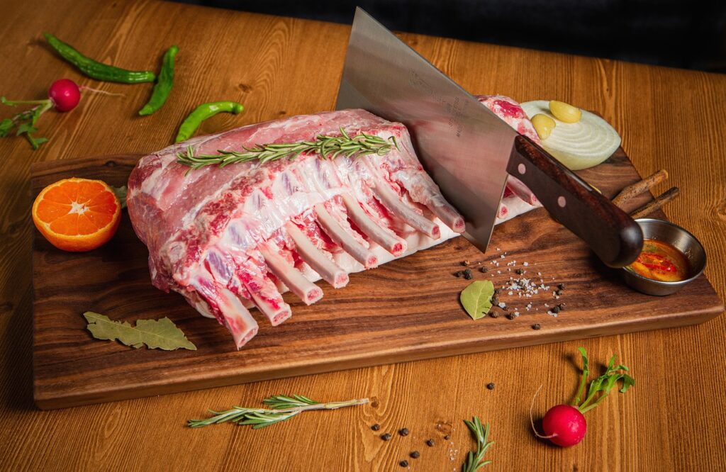 Huge Knife For Cutting Meat