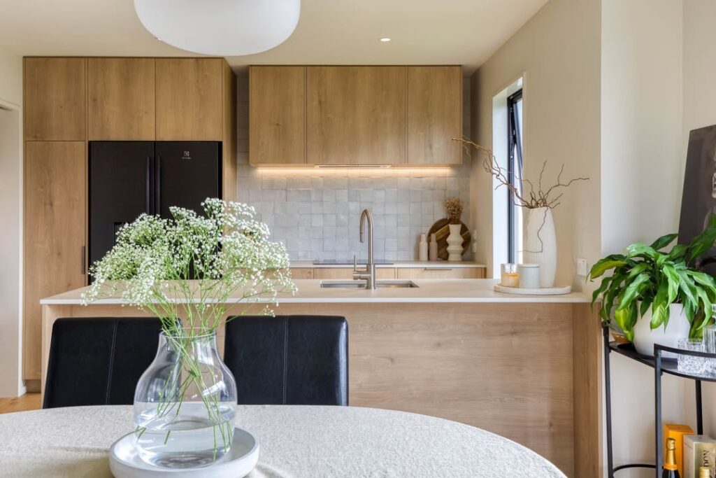 10 Outdoor Kitchens Around The World: Design Ideas From Every Culture 2 Japandi Japanese And Scandinavian Minimalist Outdoor Kitchen