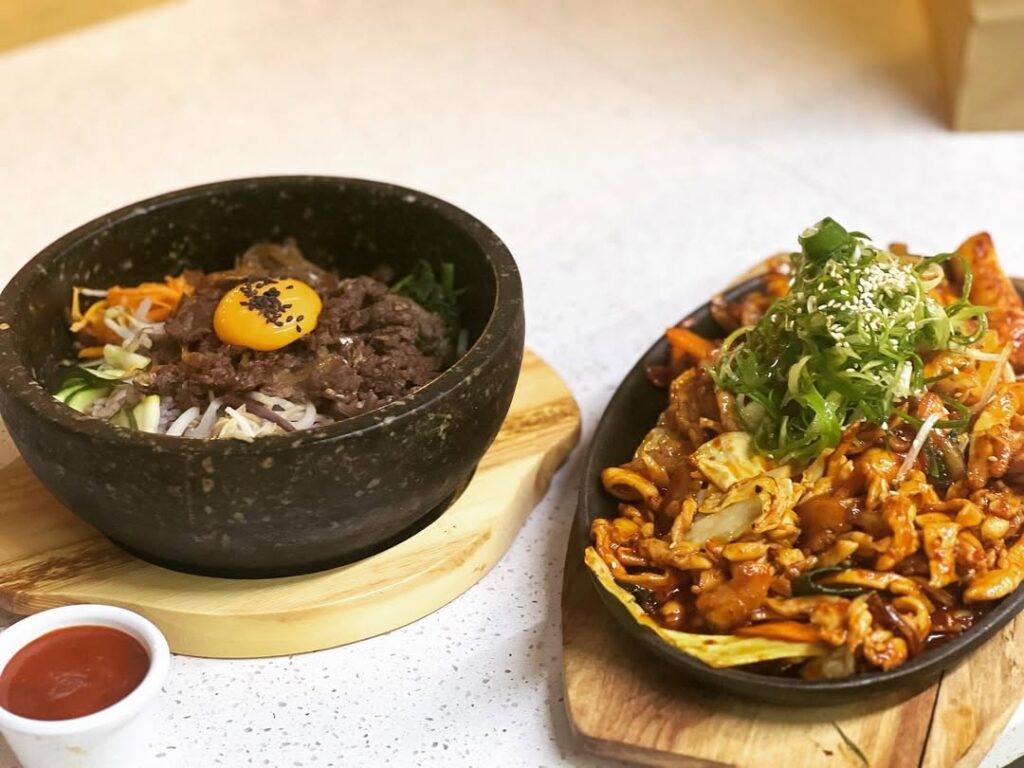 Korean Bbq Chicken Rice Bowl Dak Bulgogi