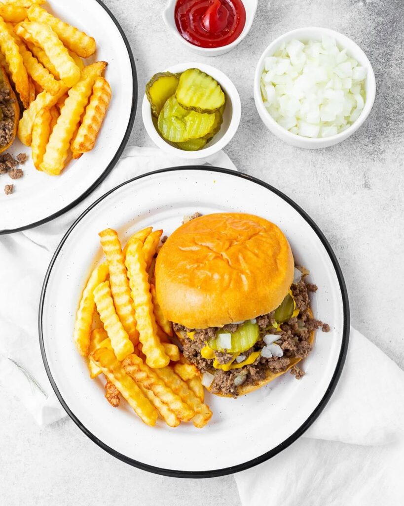 50 States, 50 Burgers: Iconic American Hamburger Recipes 30 Loose Meat Sandwich