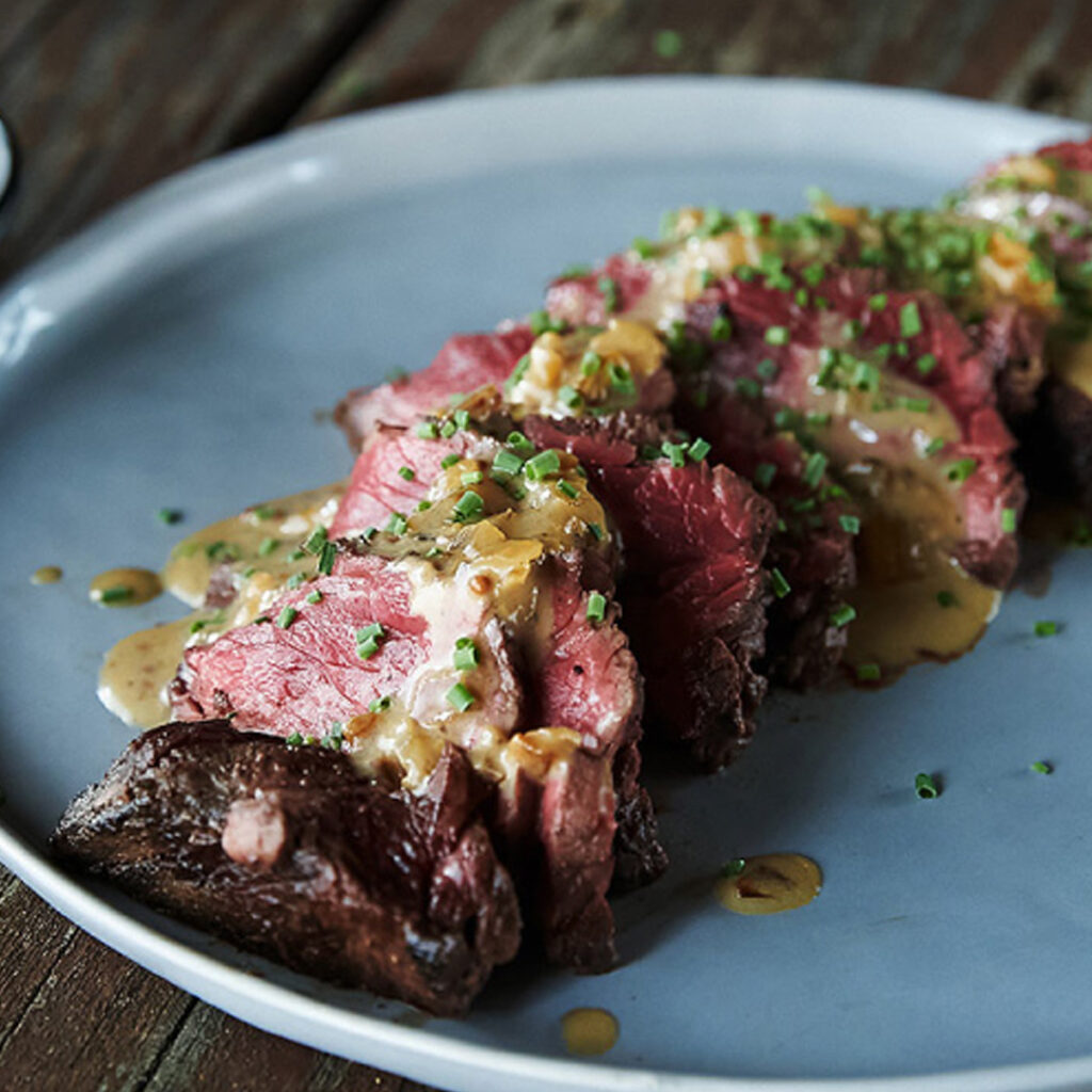 Go Brazilian This Fall With These 15 Churrasco Steak Recipes 12 Mustard Crusted Hanger Steak