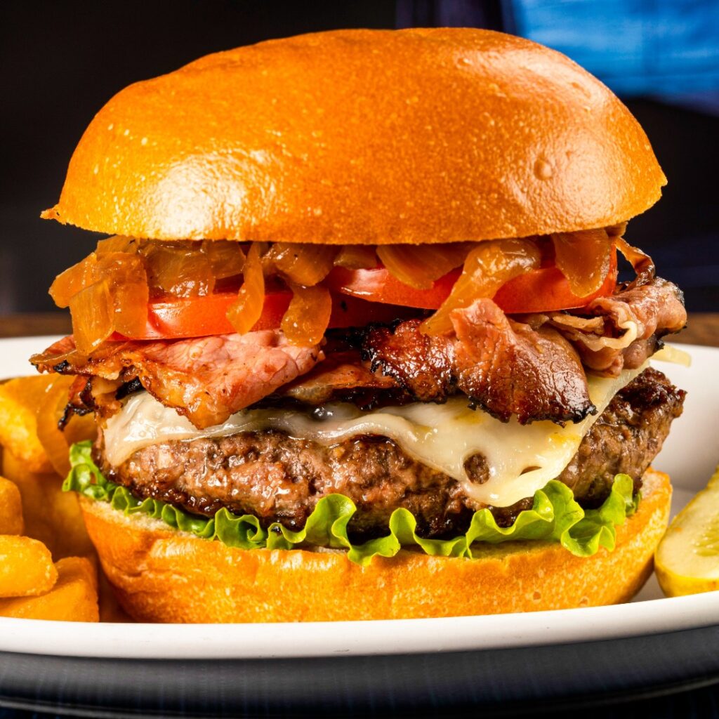 50 States, 50 Burgers: Iconic American Hamburger Recipes 7 Pastrami Deli Burger