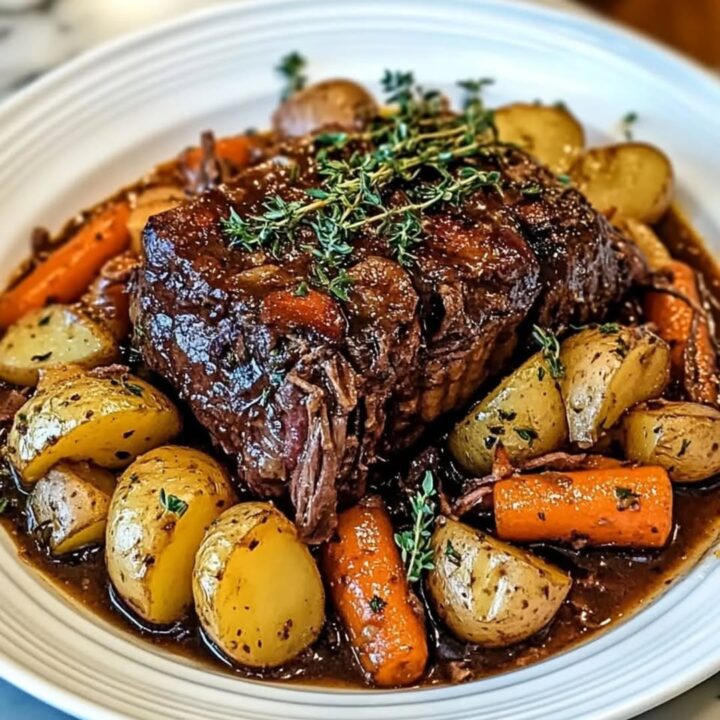 Perfectly Roasted Rump Beef