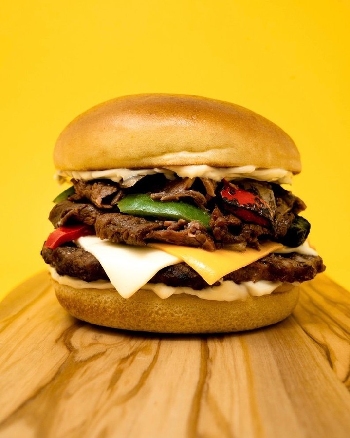 50 States, 50 Burgers: Iconic American Hamburger Recipes 9 Philly Cheesesteak Burger