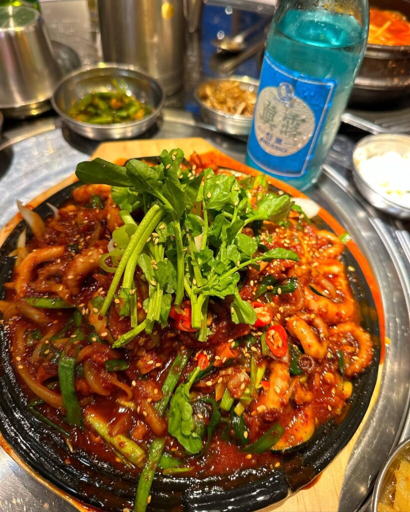 21 Exotic Korean Bbq Recipes You Need To Try This Weekend 12 Spicy Octopus Bbq Nakji Gui