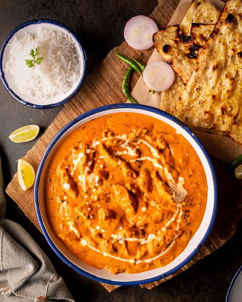 Tandoori Butter Chicken With Sides