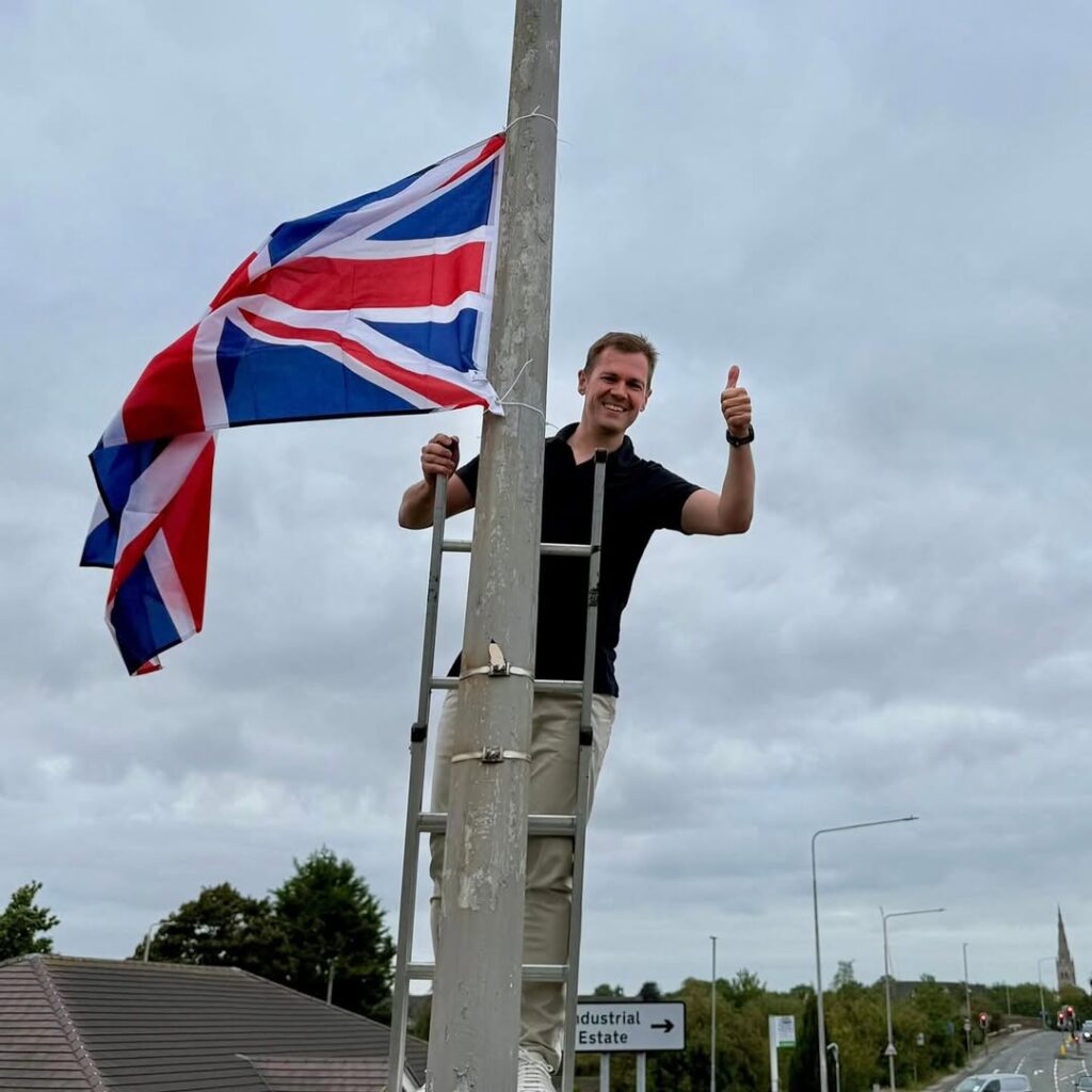 Uk National Bbq Week 2026 Guide: Top Bbq Trends, Recipes, And Tips 4 Uk Flag Raised On A Pole For National Bbq Week