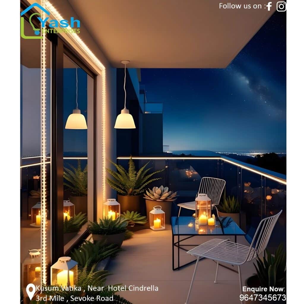 How To Turn A Rooftop Or Balcony Into A Functional Outdoor Kitchen 3 Balcony Lighting And Ambiance