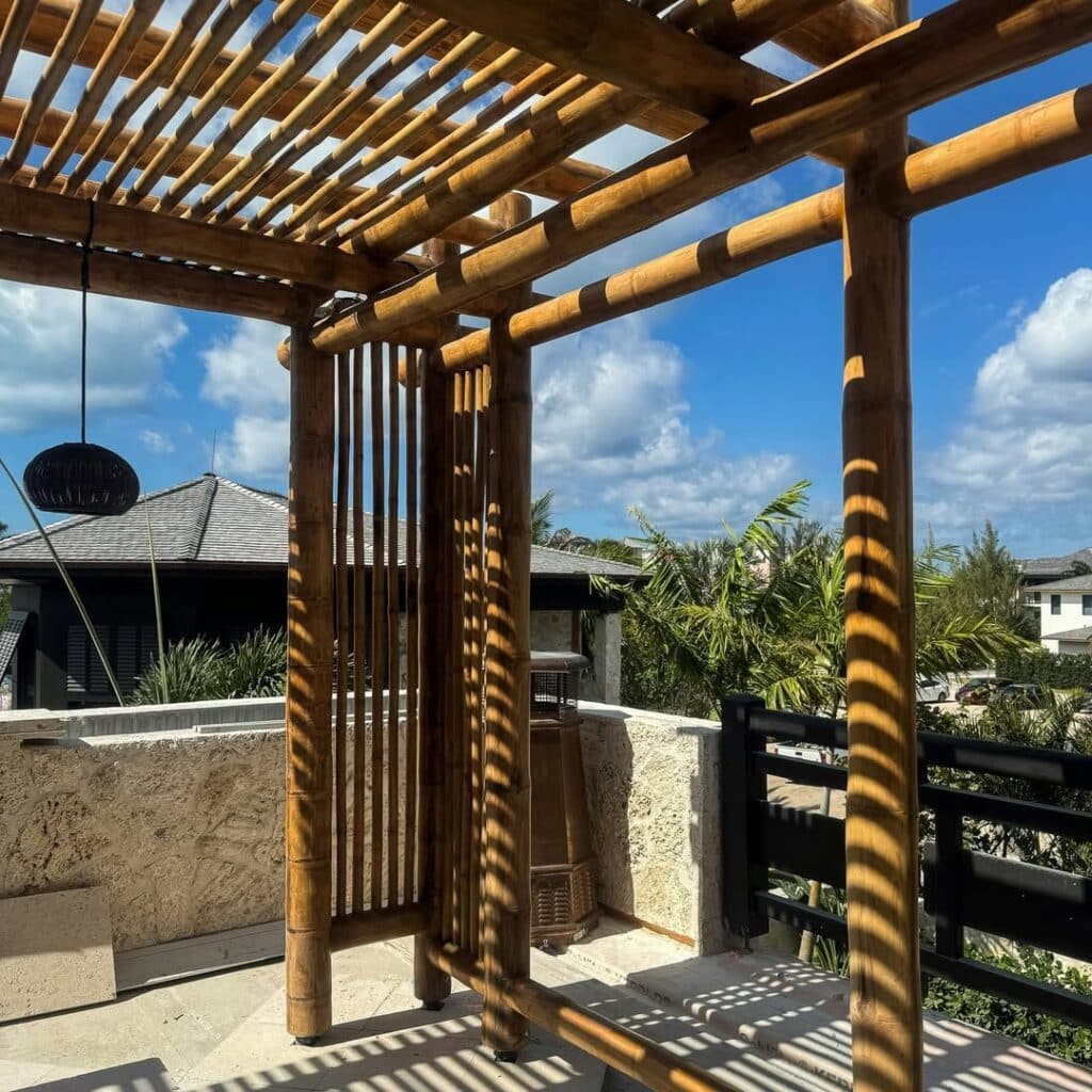 9 Beautiful Pergola Cover Ideas For Stylish Outdoor Living 8 Bamboo And Reed Covers For Pergolas