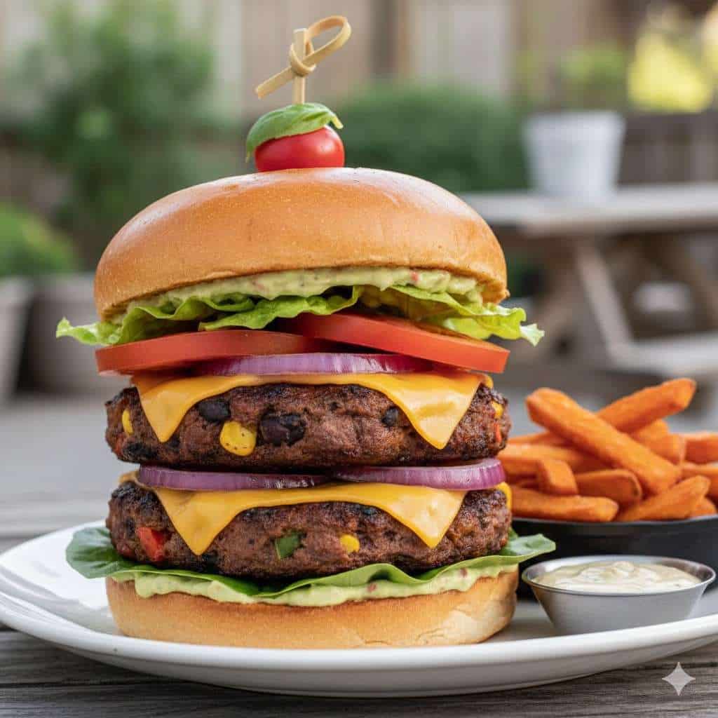 Health-Conscious Bbq: Light &Amp; Lower Fat Bbq Options 13 Bean Based Veggie Burgers