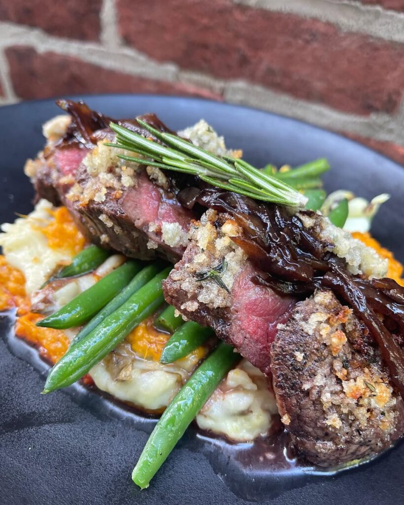 Blue Cheese Crusted Sirloin