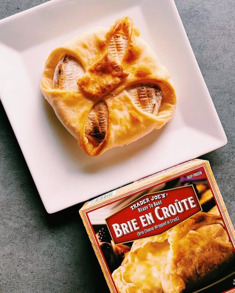 Brie En Croute With Jam