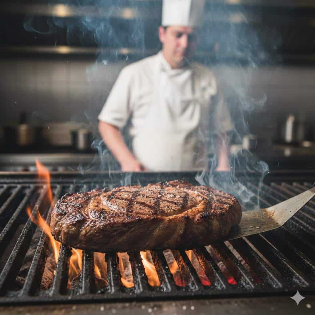 Charcoal Grill’s Searing Power