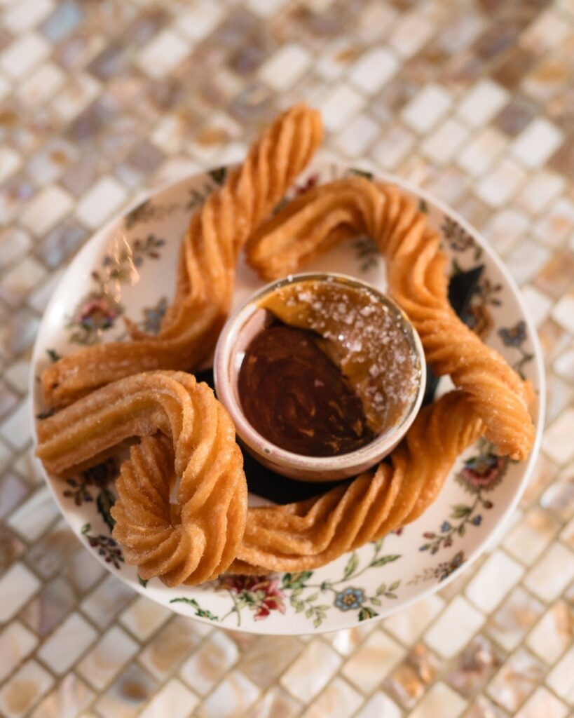Churros With Chocolate Dipping Sauce