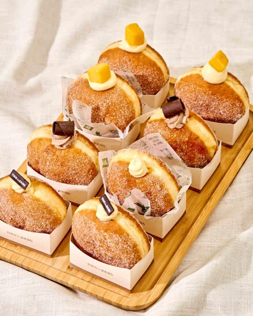 Cream Filled Donuts