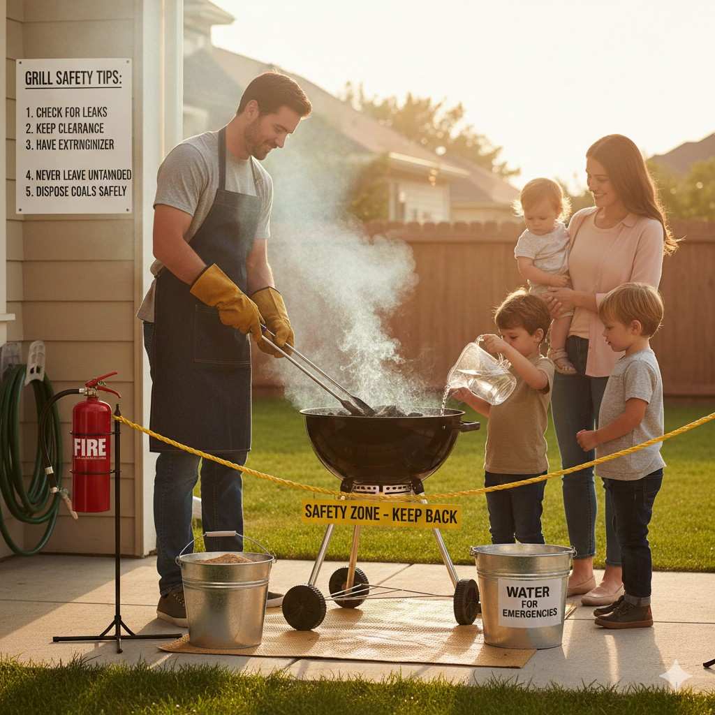 Bbq Safety &Amp; Fire Management For Beginners 2 Fire Management During Grilling