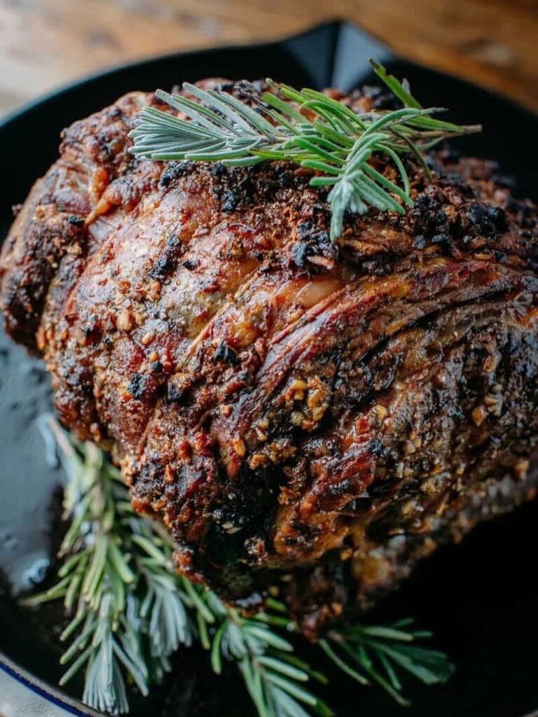 Garlic Butter Prime Rib Skillet Hash