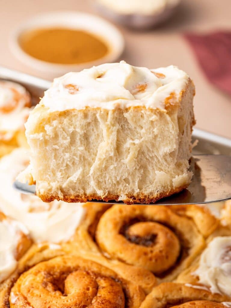 Gooey Cinnamon Rolls With Cream Cheese Frosting