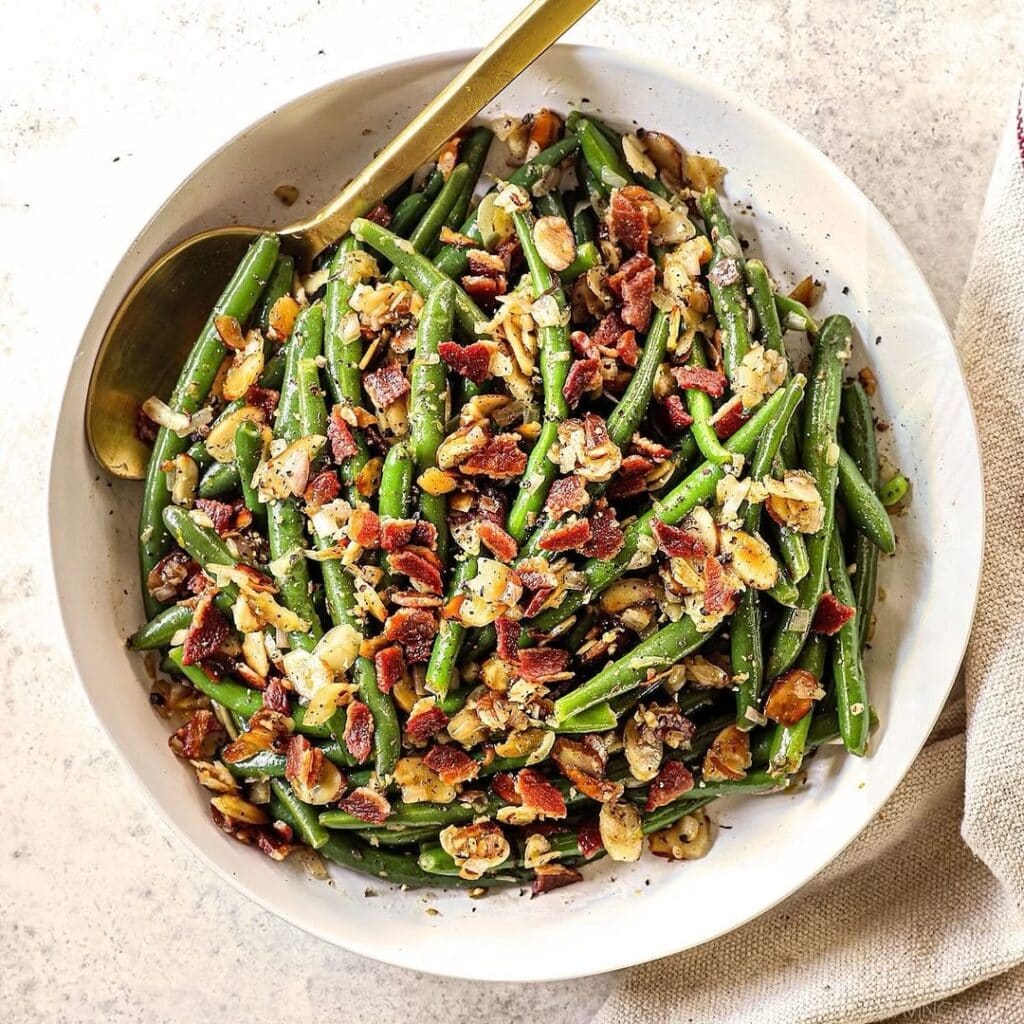Green Bean Almondine