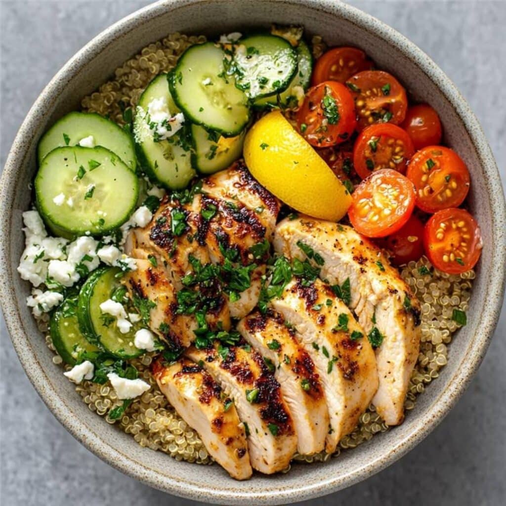 Grill Like A Champion: Bbq For Athletes &Amp; Adrenaline Junkies 3 Grilled Chicken With Quinoa And Veggies