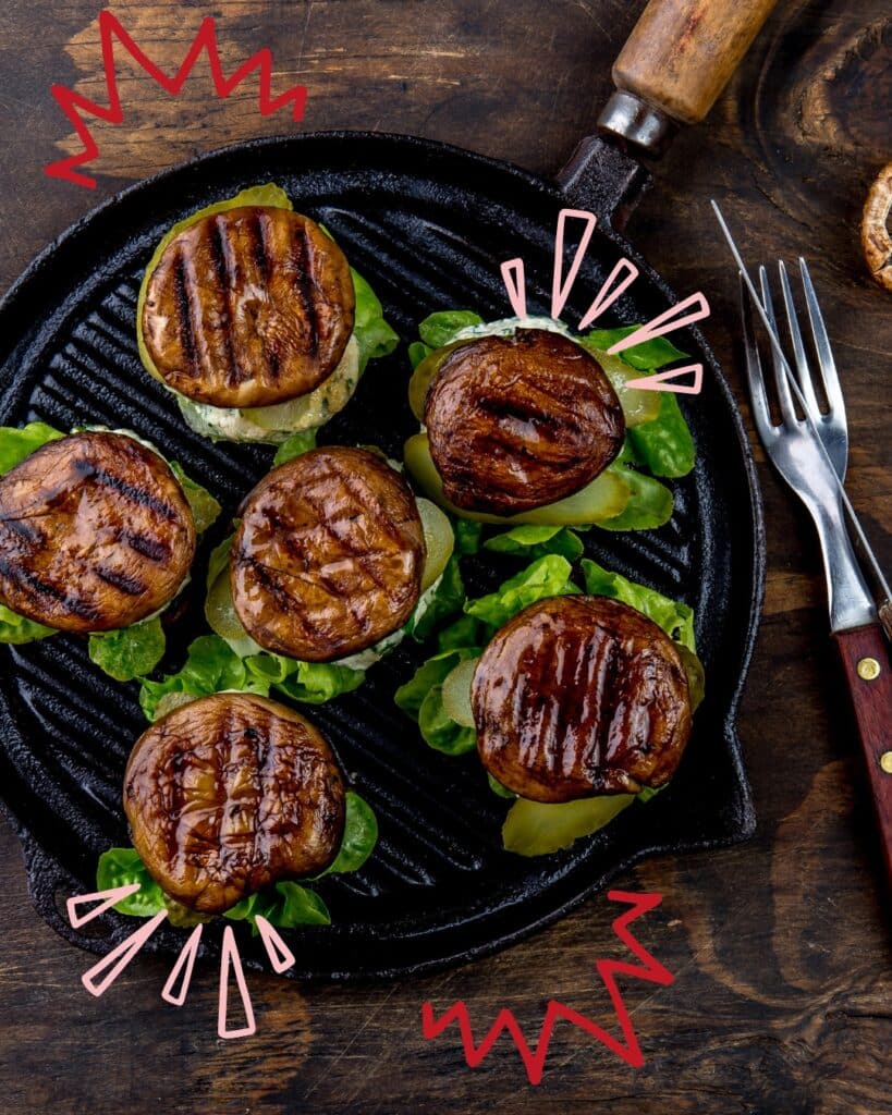 Health-Conscious Bbq: Light &Amp; Lower Fat Bbq Options 5 Grilled Portobello Steaks