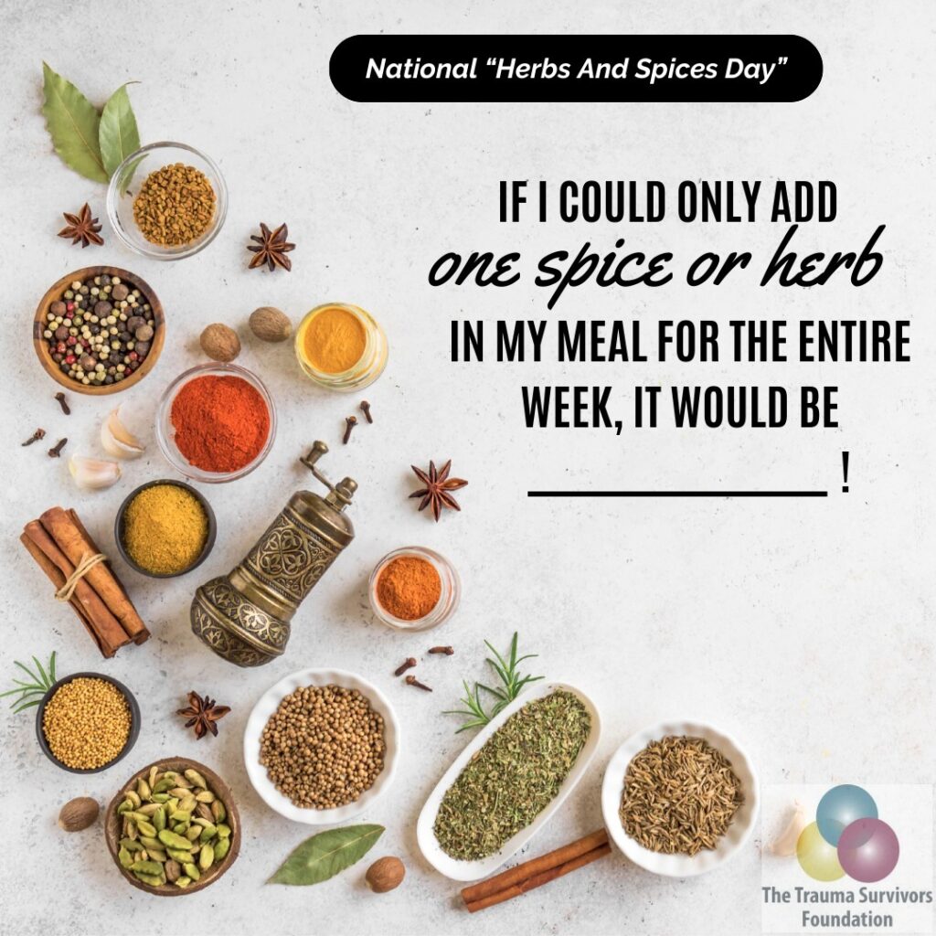 Herbs And Spices To Create The Aromas Of The Stuffing