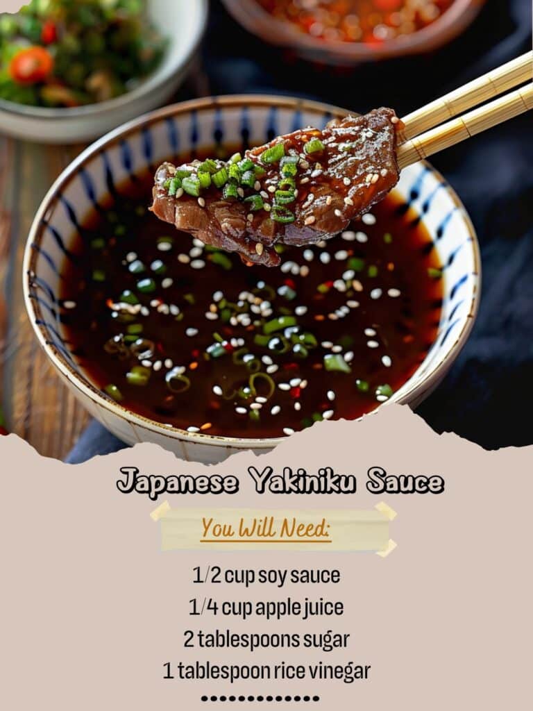 Japanese Yakiniku Bbq Sauce