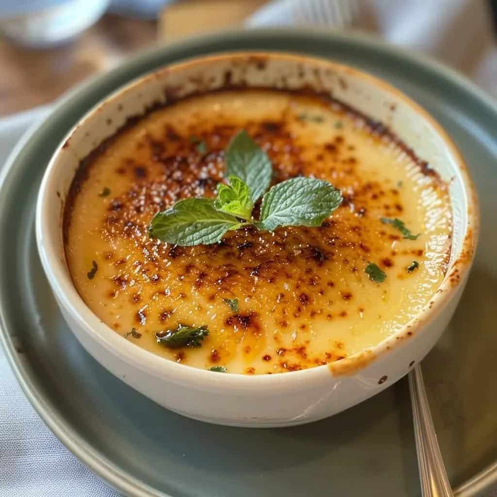 Lemongrass Creme Brulee 