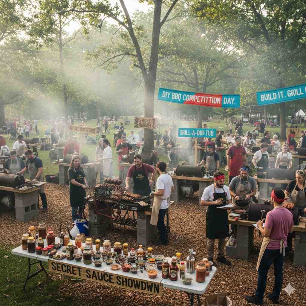 Organizing The Bbq Competition Day