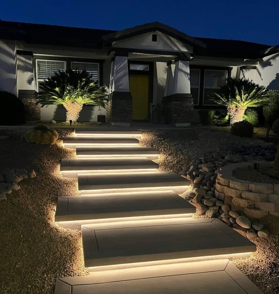 Path And Step Lighting