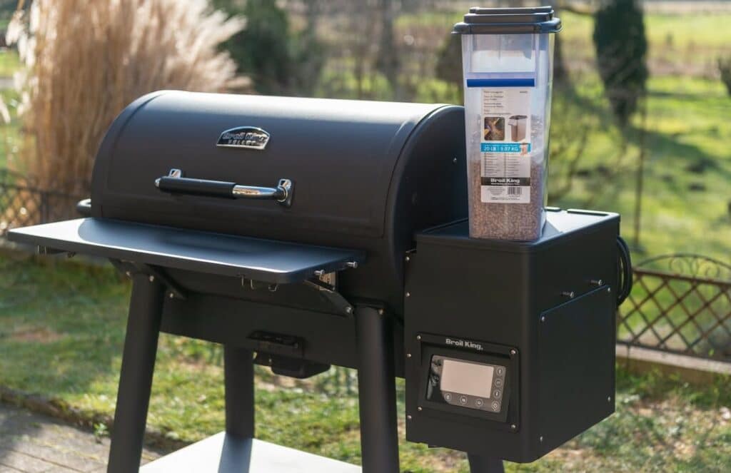 Pellet Smoker Bin