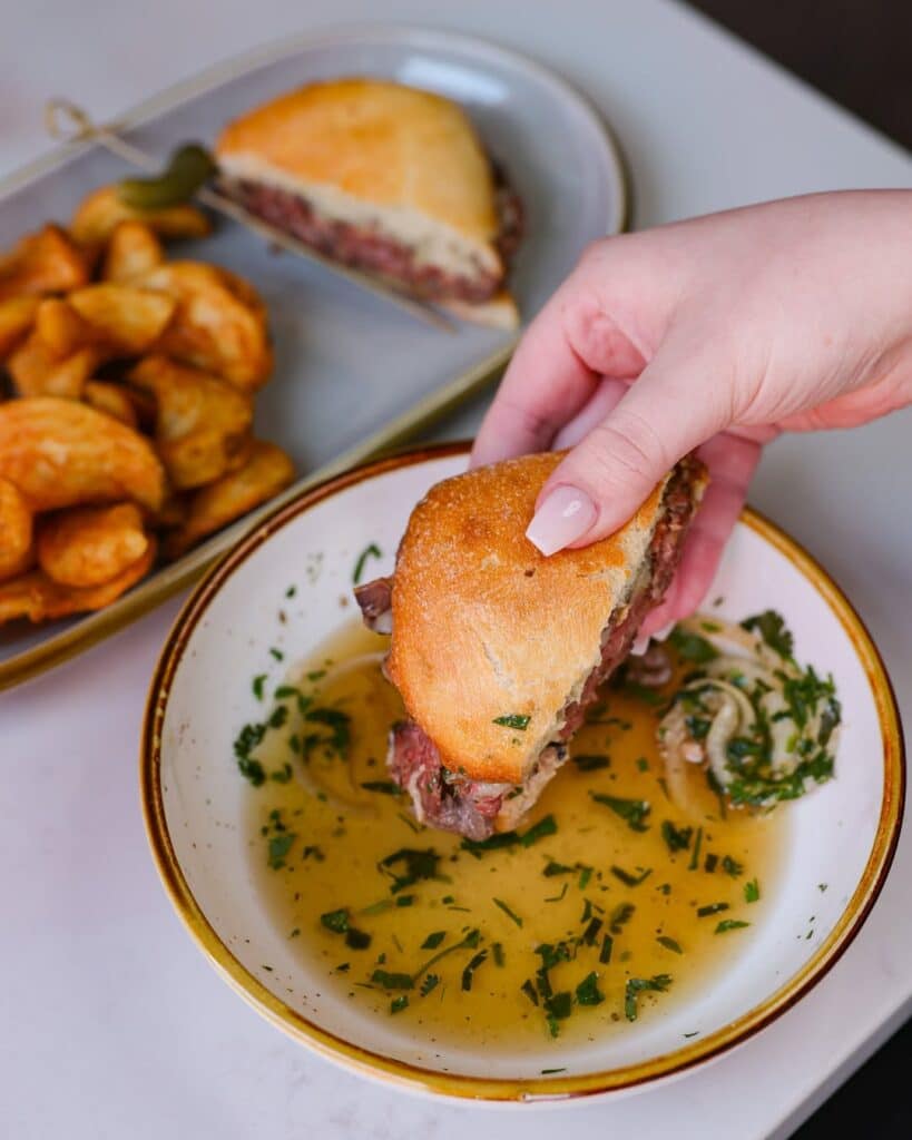 Prime Rib French Drip Sancwich