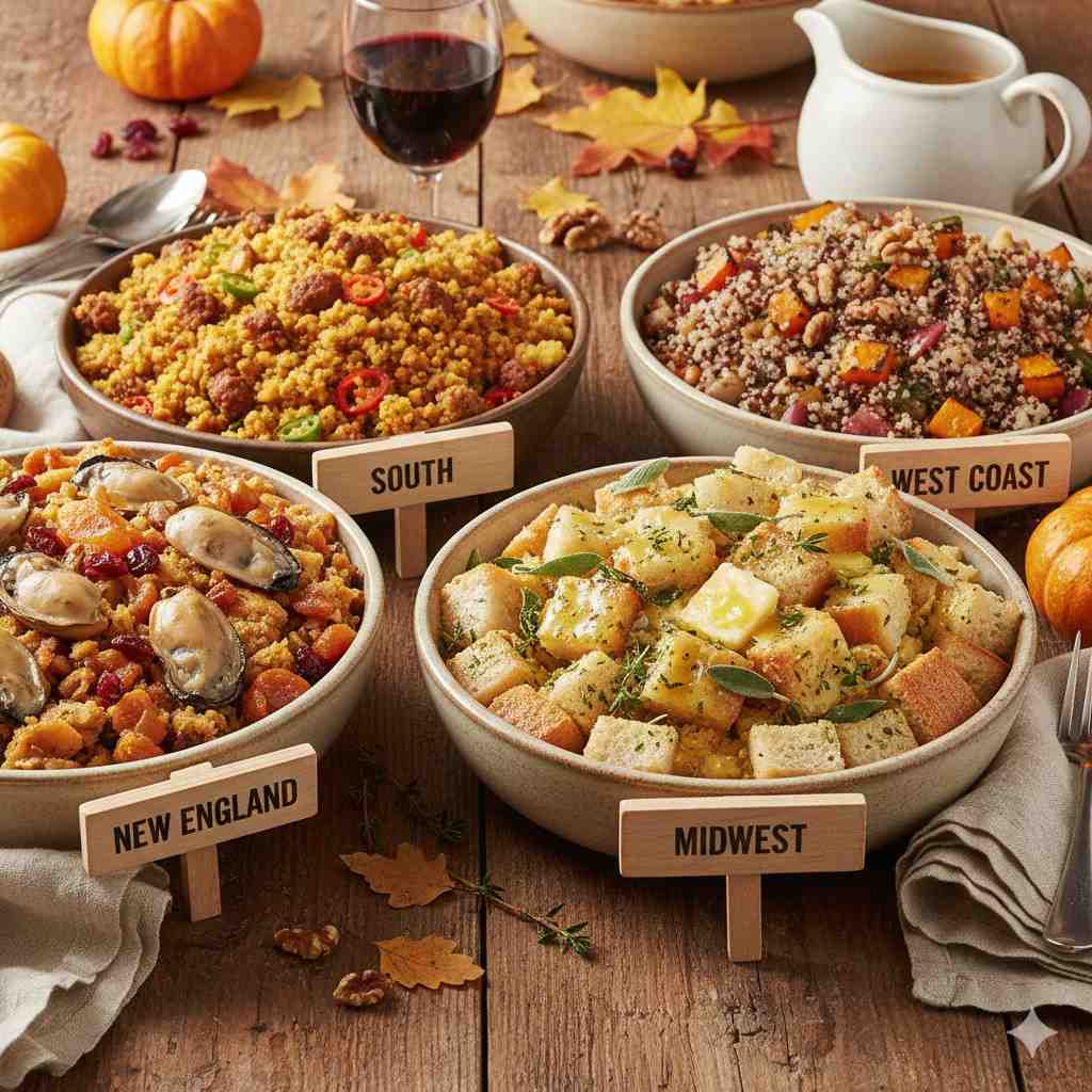 Regional Twists On Savory Stuffing