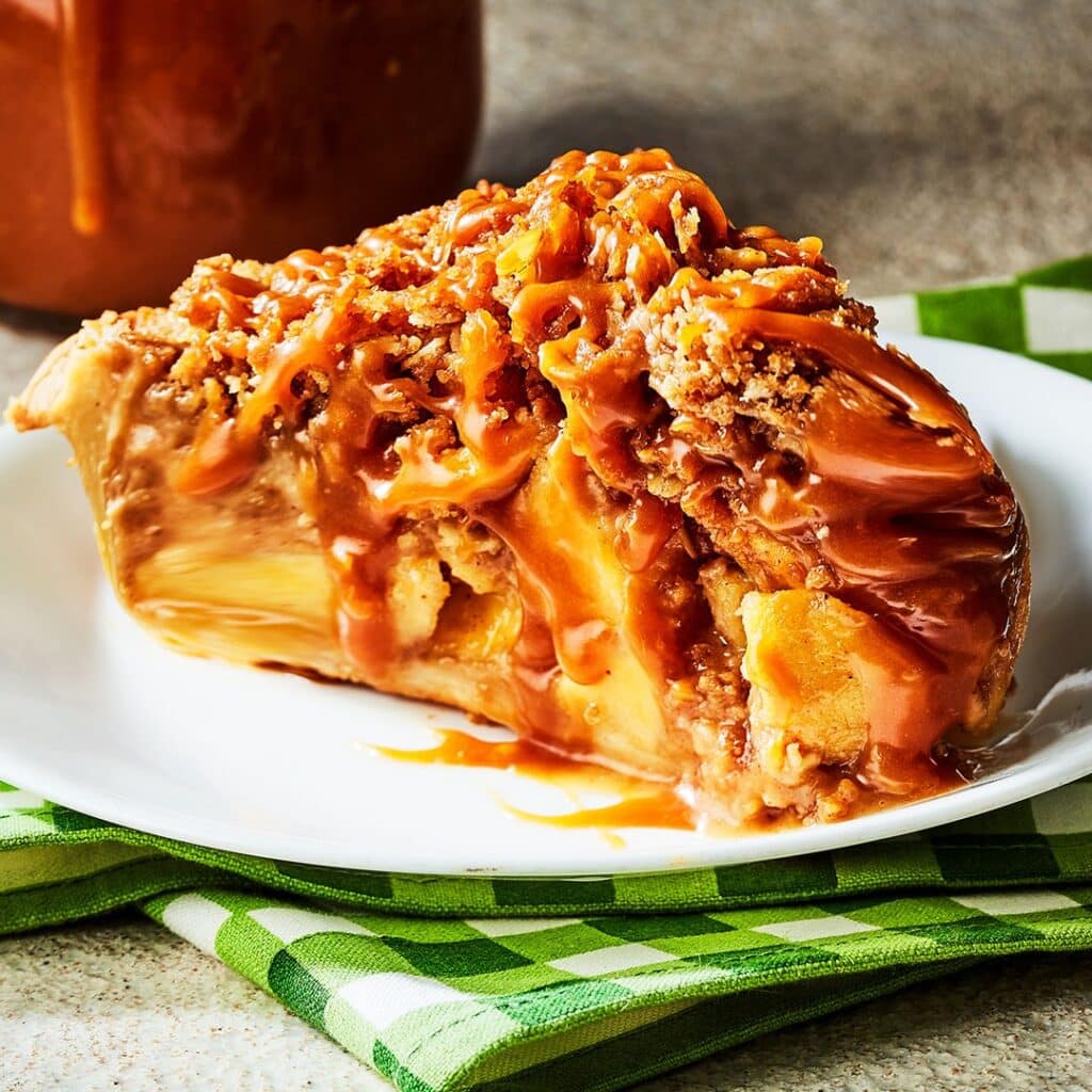 Salted Caramel Apple Pie